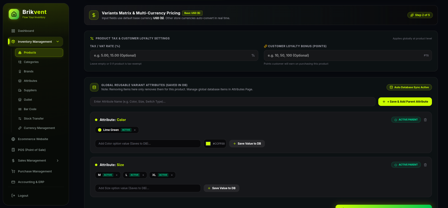 Dynamic Unit & Multi-Variant Builder